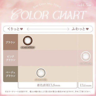 Ever Color TORIC散光 1Day – Natural Brown 日拋 每盒20片